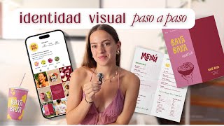 Join me to create a VISUAL IDENTITY from scratch (examples, structure and tips) ✨
