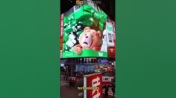 What is the working principle of a 3D LED display?  #led #leddisplay #3d