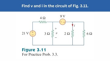 Practice Prob 3.3 | Determine the voltages at the nodes in Fig. 3.5(a) | FEC 4th Edition