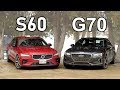 2019 Volvo S60 vs 2019 Genesis G70 // Rise Of The Underdogs