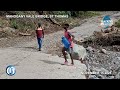 St Thomas Residents Brave Broken Mahogany Vale Bridge