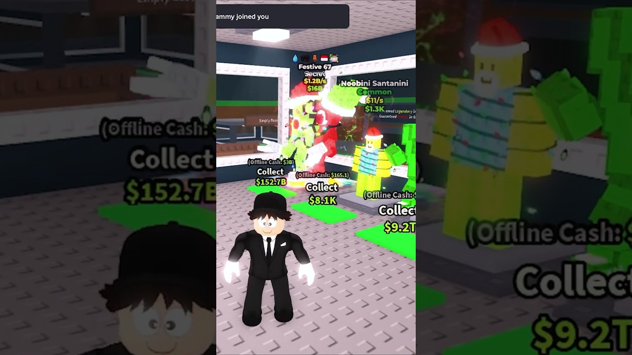 I Stole The Rarest Brainrot Festive 67 In Steal A Brainrot 