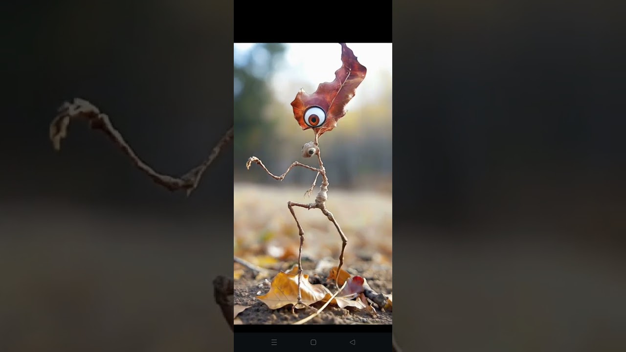 Walking Tree Branch in Enchanted Forest, Nature Fantasy, Magical Woods, #forest #branch #magic #walk