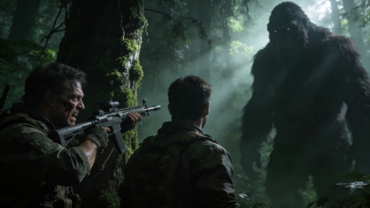 【FULL MOVIE】探險小隊為尋親闖入怪獸巢穴，未料隊友反成最大威脅！當槍口對準自己，唯一的盟友竟是…#moster#movie