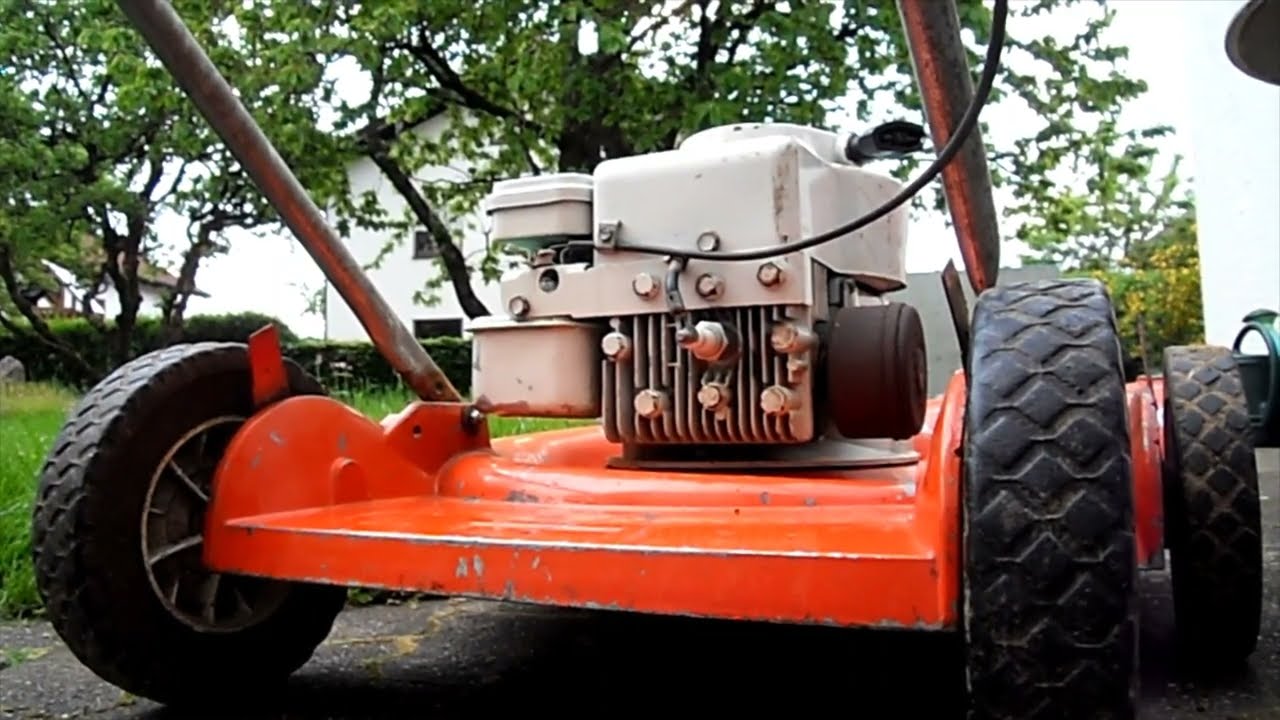 [Erinnerungen] Teil 7: Toro Windtunnel 45 Oldtimer Rasenmäher mit Briggs&Stratton 3HP von 1965