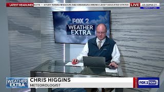 Weather Extra with Chris Higgins: Warm Weather Coming