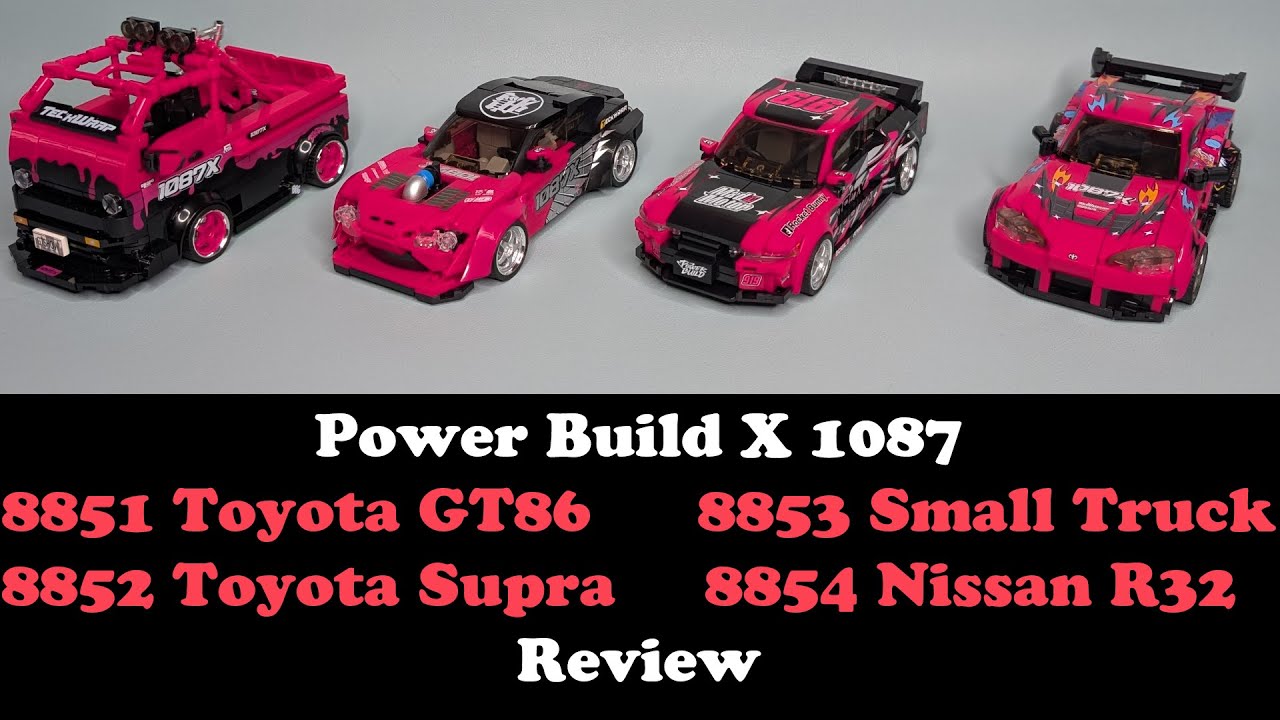 Pretty in Pink - Power Build 8851-8854 - 1087X Drift Team - Review