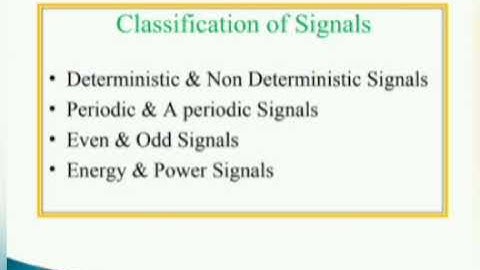EC8352 - SIGNALS AND SYSTEMS - UNIT-1 - CLASSIFICATION OF SIGNALS AND SYSTEMS