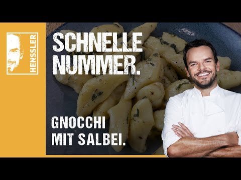 Schnelles Gnocchi mit Salbei-Rezept von Steffen Henssler