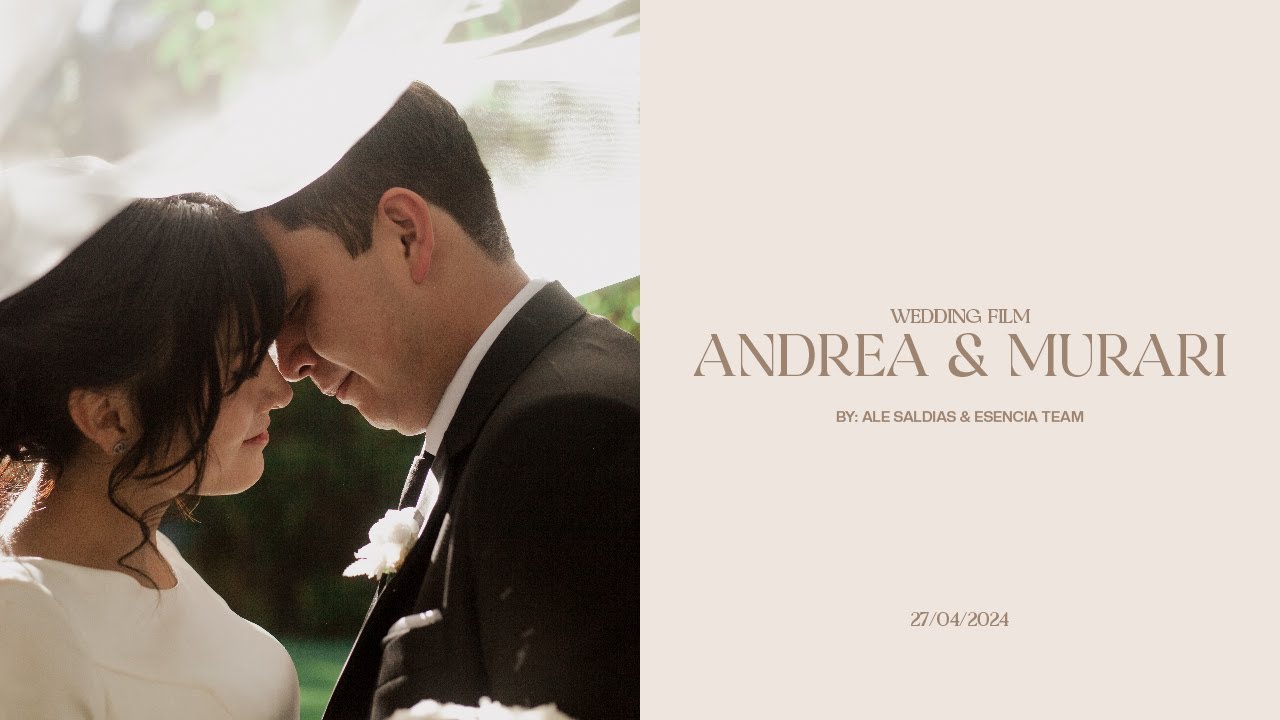 WEDDING FILM / ANDREA + MURARI / SHOT ON CANON 5D MARK II