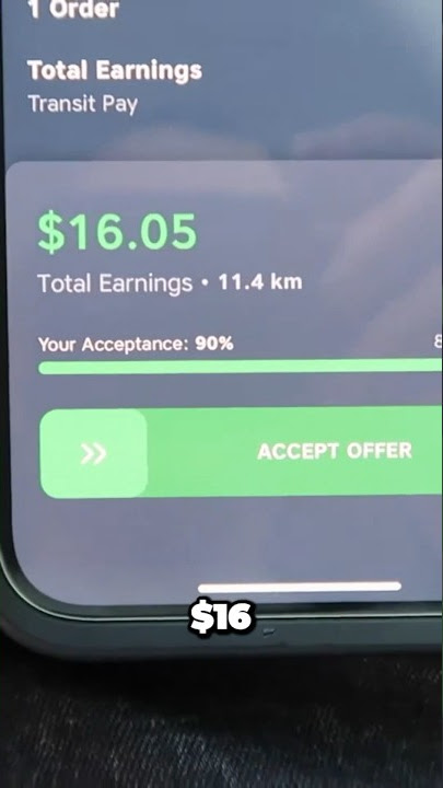 Making that 🏦 with menulog #shortsfeed #vlog #menulog
