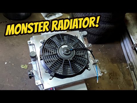 EK Civic Gets A Massive Radiator! (Yonaka Rad Install)