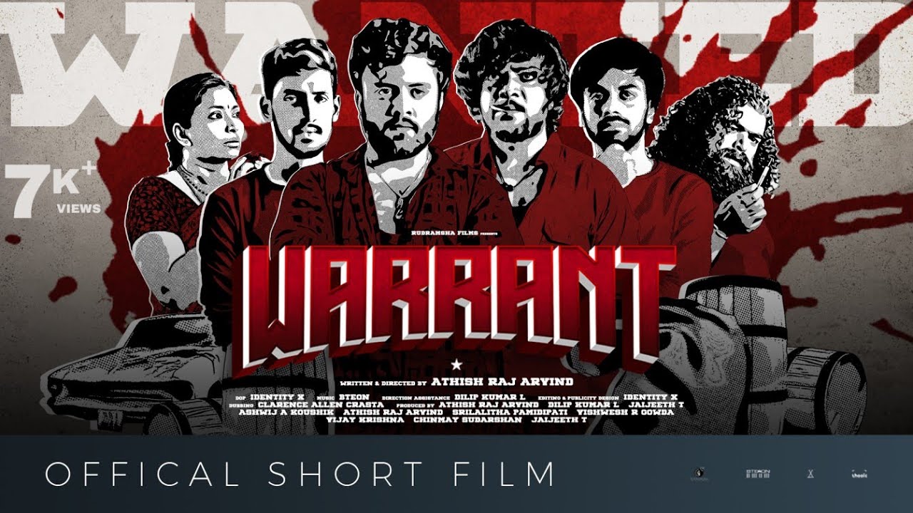 Athish Raj WARRANT | Kannada Short Film | Rudramsha Films | Athish Raj Arvind ...