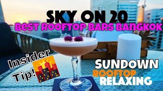 Sky on 20 | Top Alternative Best Rooftop Bars in Bangkok |  | Novotel Bangkok Sukhumvit 20 | Sundown