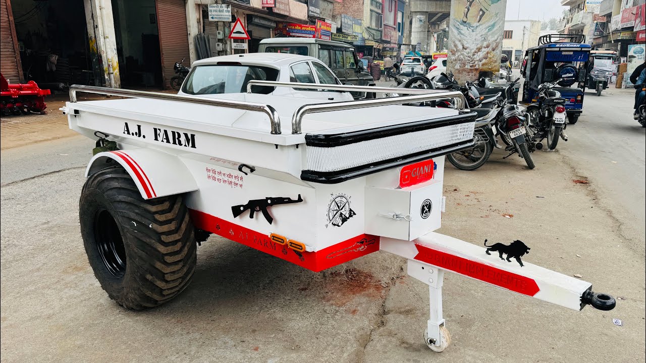 mini-trolley-mini-trailer-giani-implements-barnala-youtube
