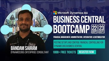Introduction to Business Central & Financial Controlling - Business Central Bootcamp 2022