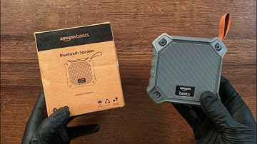 AmazonBasics 5W Bluetooth 5.0 Speaker Unboxing | ASMR | V-Unbox