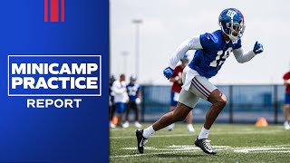Giants Minicamp Recap: Highlights & Interviews from Day 1 Practice