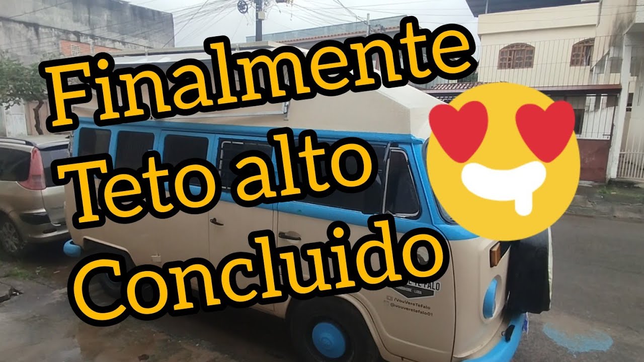 Teto alto pra Kombi simples e barato (