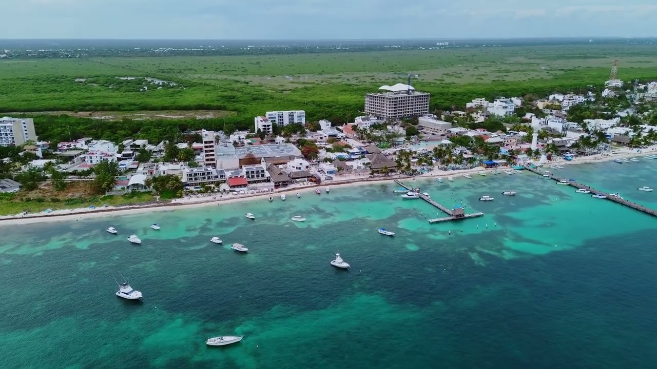 Así se vive una tarde en Puerto Morelos.