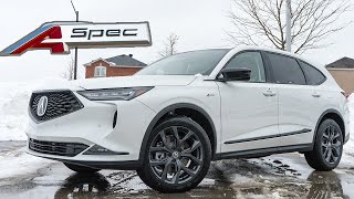 2022 Acura MDX ASpec review. What do you get with the MDX ASpec?