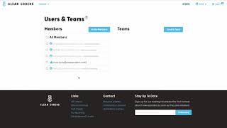 Clean Coders Tutorial #2 // Business Account use of Users & Teams