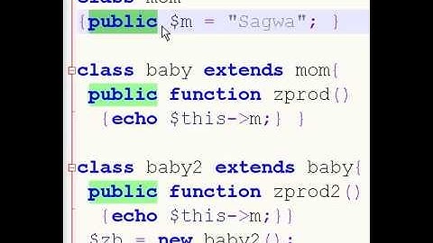 PHP Classes GrandChild Class Extended