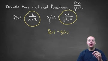 How to Divide Rational Functions