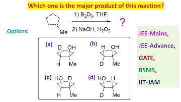 MCQ-69: About hydroboration selectivity by Dr. Tanmoy Biswas (Ph.D.) For IIT-JEE, NEET, BSMS, IITJAM