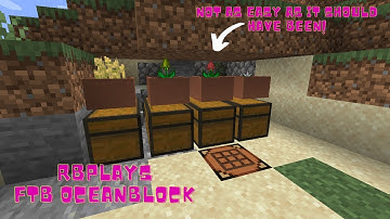 rbPlays FTB OceanBlock :: Ep 6  :: Was it Really That Easy??
