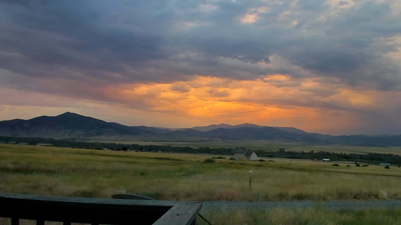 Stormy Evening Boulder Valley, Montana July 27, 2023 YouTube
