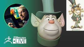 Sculpting Stylized Characters - Shane Olson - ZBrush 2021.5 - Part 1