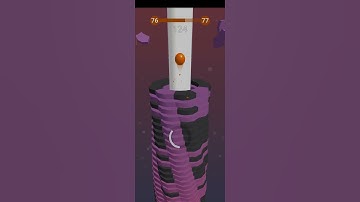 Max Level Pro Stack Ball - All Levels Gameplay New UPdate Android,ios  Shorts # 76