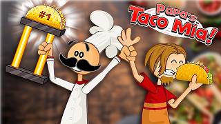 Celebrity I WON a Taco Restaurant?! (Papa's Wingeria and TacoMia) | Coolmath Games Part 5 Wealth