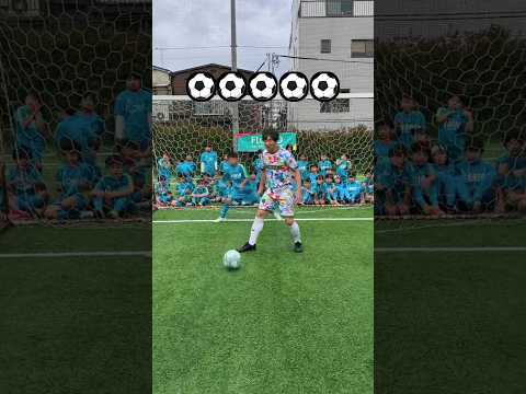 100人の前でシュートずらし楽しい#shorts
