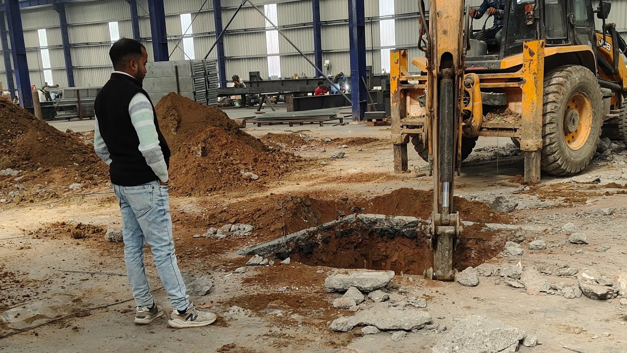 Mazzenene structure foundation work 