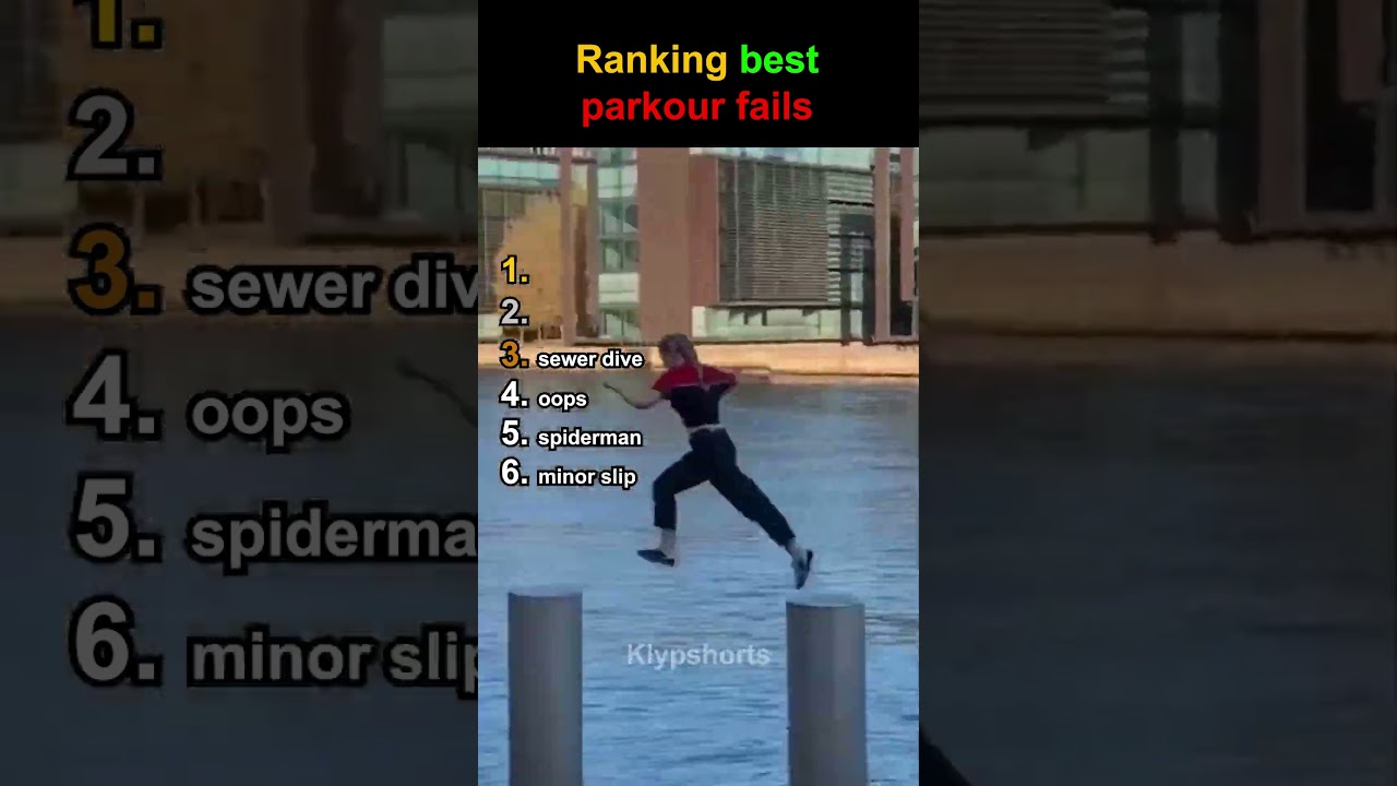 Ranking Best Parkour Fails Moments 😱🤣 #parkour #funny #fails #usa
