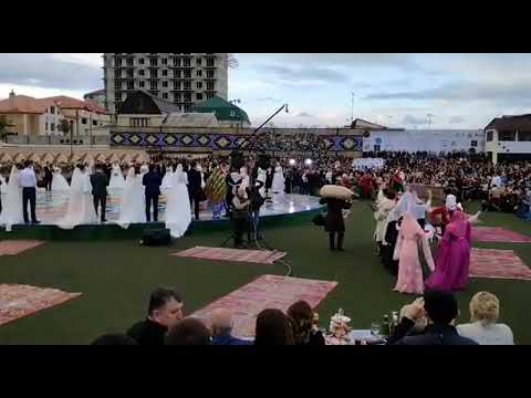 Дагестанская свадьба видео машины