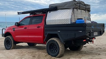 DIY aluminium Ute tray under $1000!