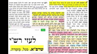 דף יומי מסכת ראש השנה דף לג Daf yomi Rosh hashana daf 33 שמואל נבון