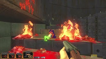 Doom 2: Eviternity + DN3DooM - MAP08: Stench