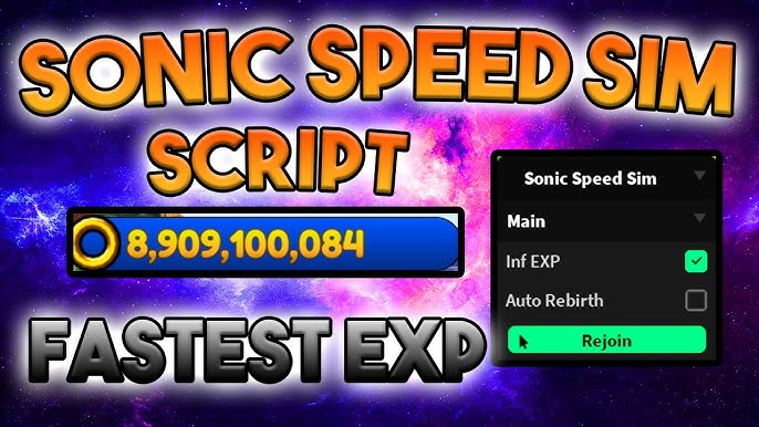 Sonic Speed Simulator script - Roblox-Scripter