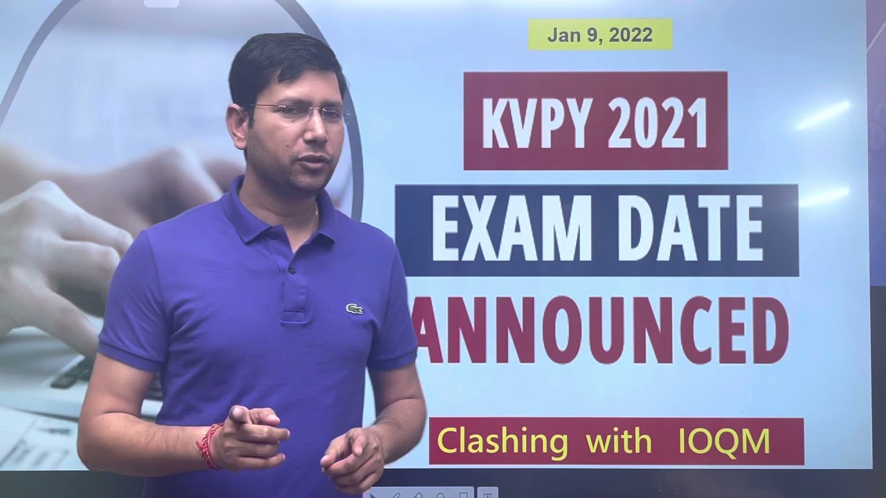 KVPY 2021 date announced | Jan 9 2021 | Best Approach