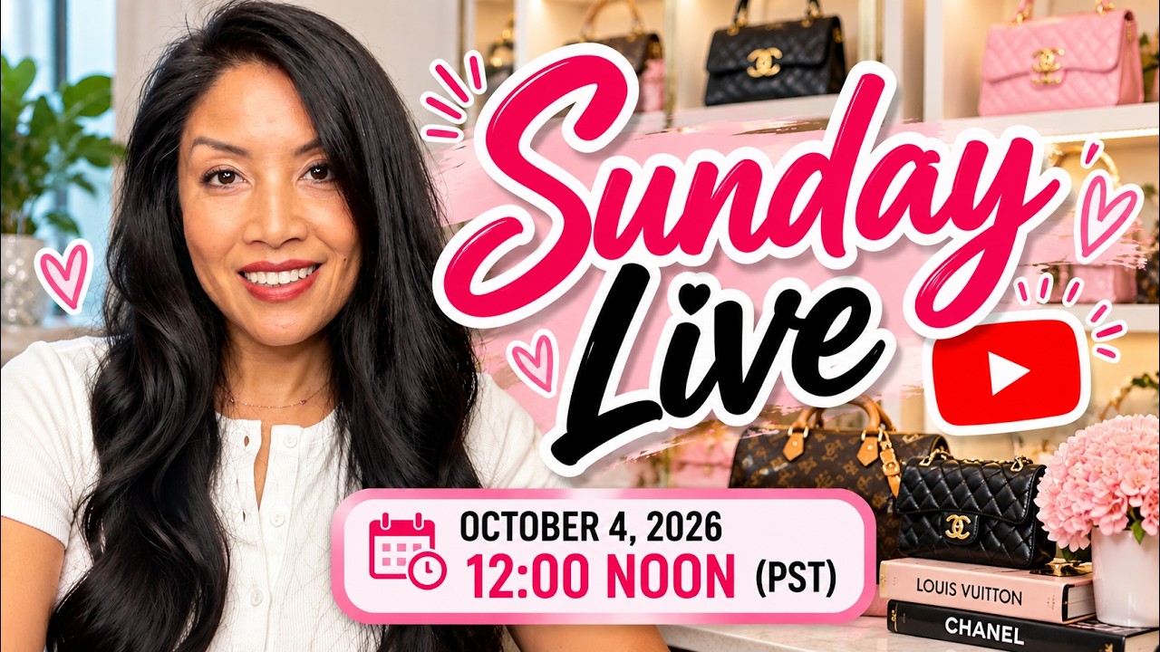 SUNDAY LIVE 👜✨ | Luxury Handbags & Pre-Loved Finds