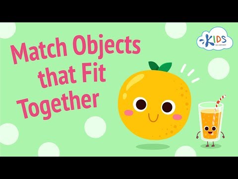 Matching Objects for Kids | Matching Games for Preschool | Kids Academy