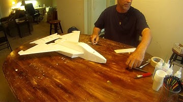 Foam King F-22 Beater Build Part 12 of 17