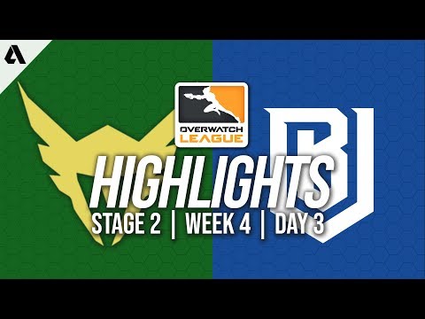 Los Angeles Valiant vs Boston Uprising | Overwatch League Highlights OWL Stage 2 Week 4 Day 3