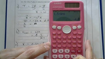 Edexcel M3 IAL May 2014 Q1 Simple Harmonic Motion