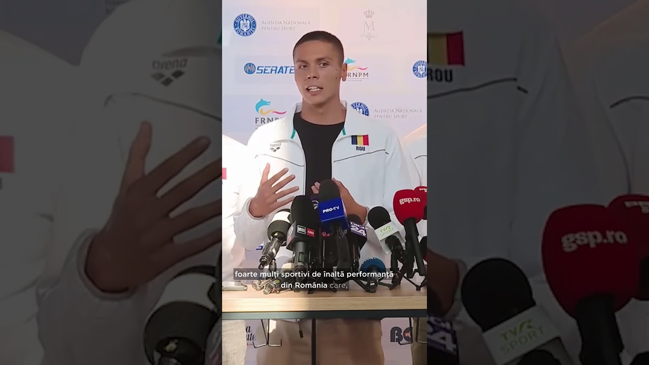 Popovici: Mi se pare responsabilitatea statului să recompenseze sportivii care aduc performanță