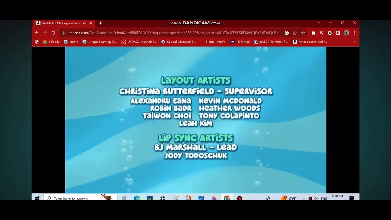 Bubble guppies, swimtastic, check up ending credit September 25, 2014 ￼￼